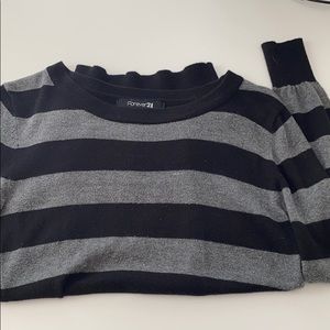 Stripped forever 21 sweater